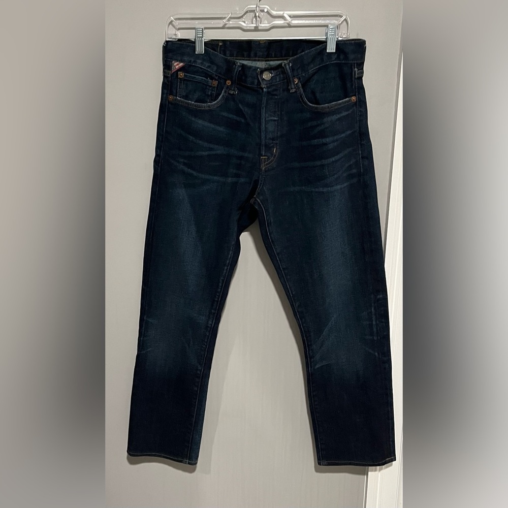 Men’s Denim & Supply Ralph Lauren Jeans Size 32 X 27 Botton Fly Low Skinny